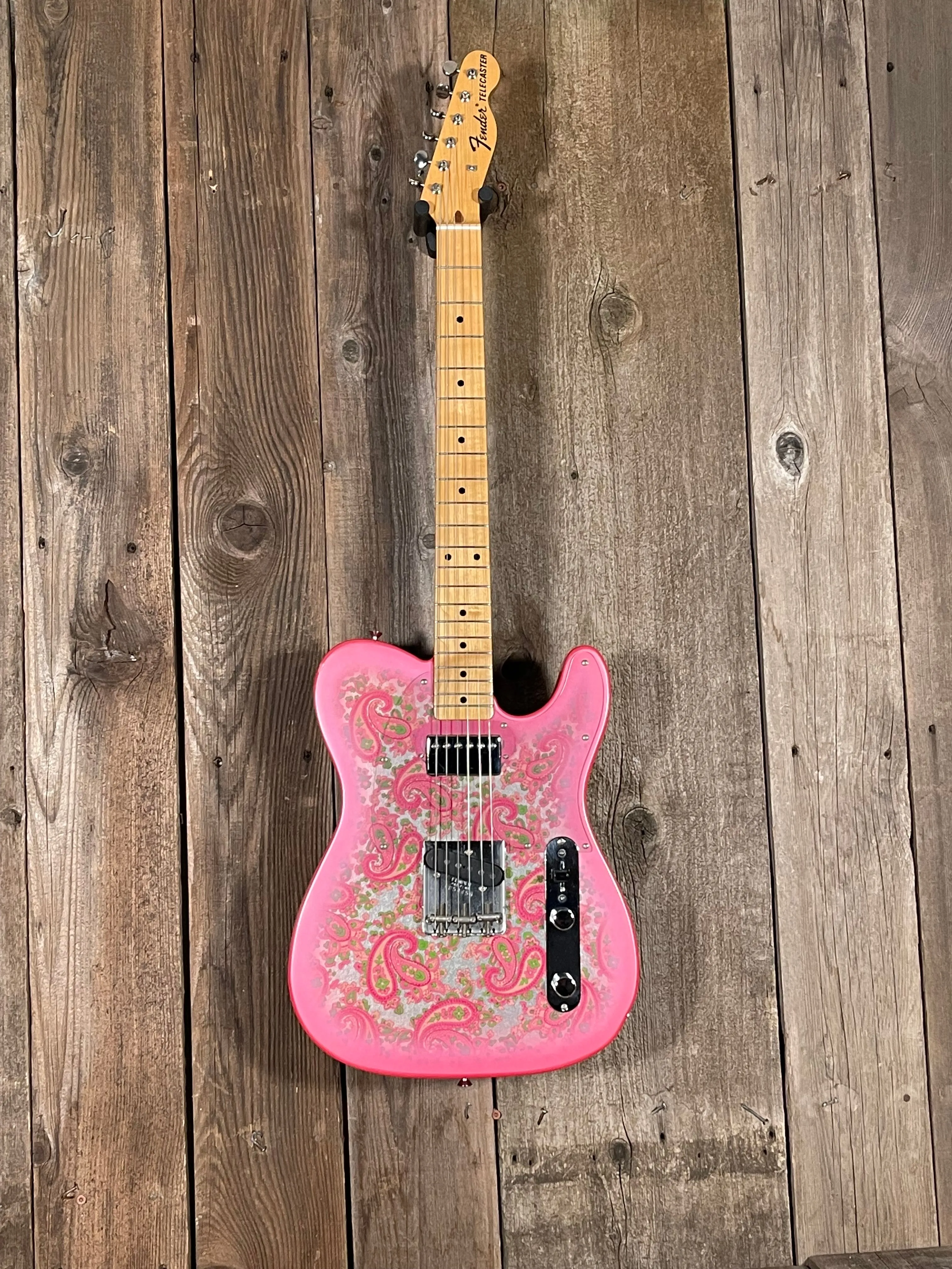 SOLD - Fender Telecaster TL-69 1969 reissue Pink Paisley 1997