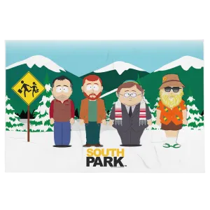South Park Future Bus Stop Fleece Blanket