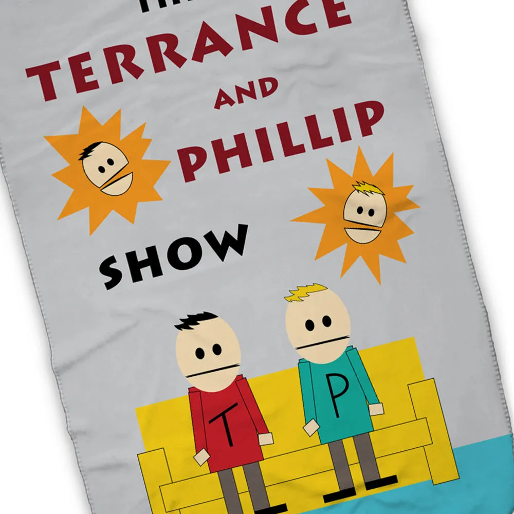 South Park The Terrance and Phillip Show Fleece Blanket