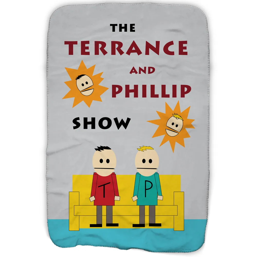 South Park The Terrance and Phillip Show Fleece Blanket