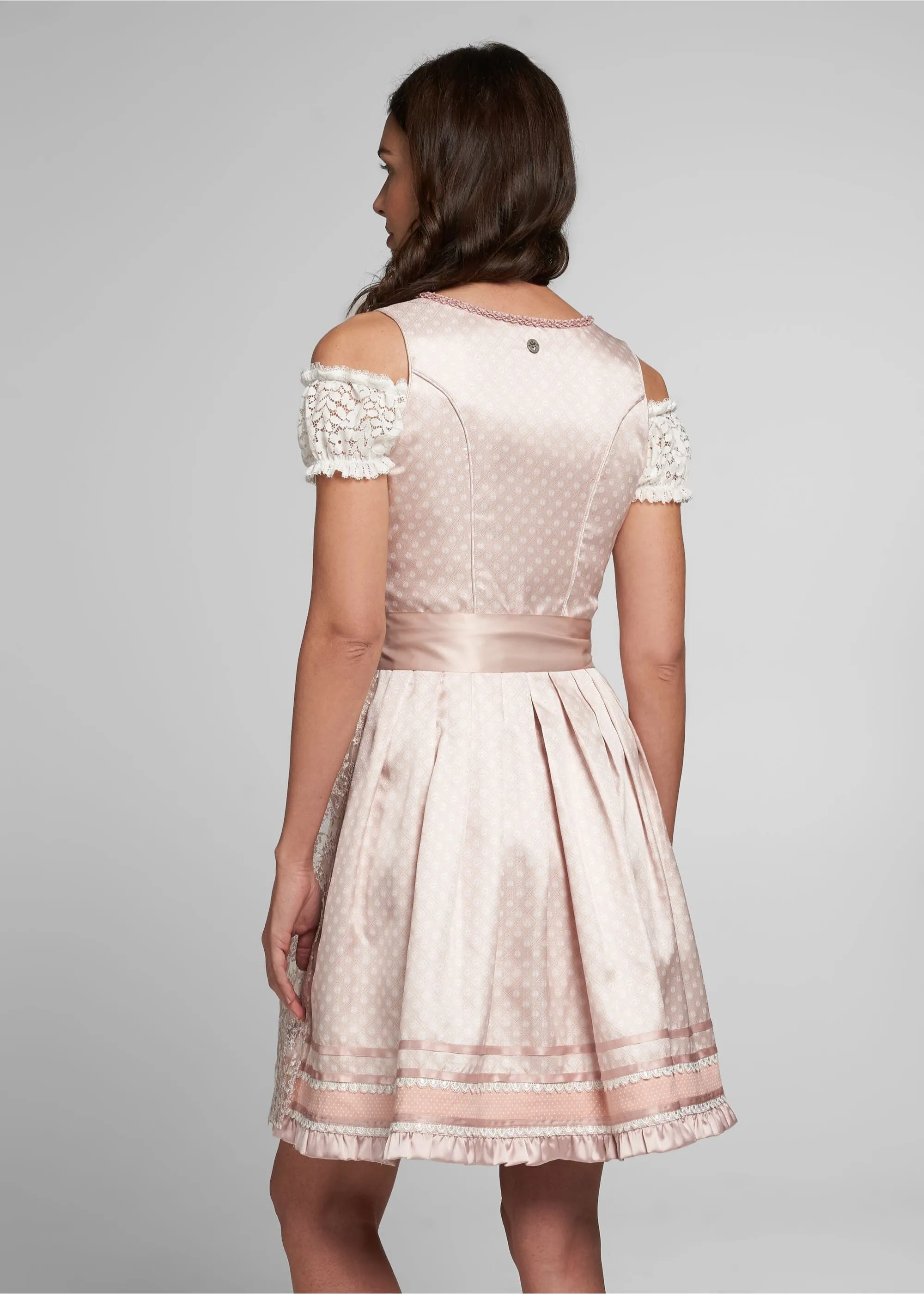 Spieth & Wensky Midi Dirndl "Amazona" 60cm, pink sizes (44)