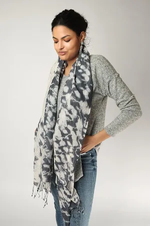 Splatter Blend Ribbed Scarf
