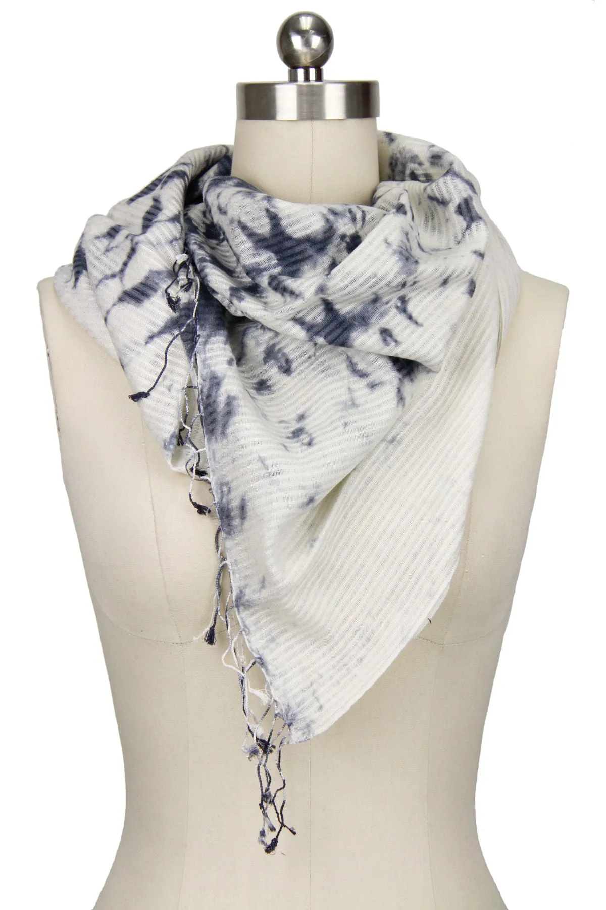 Splatter Blend Ribbed Scarf