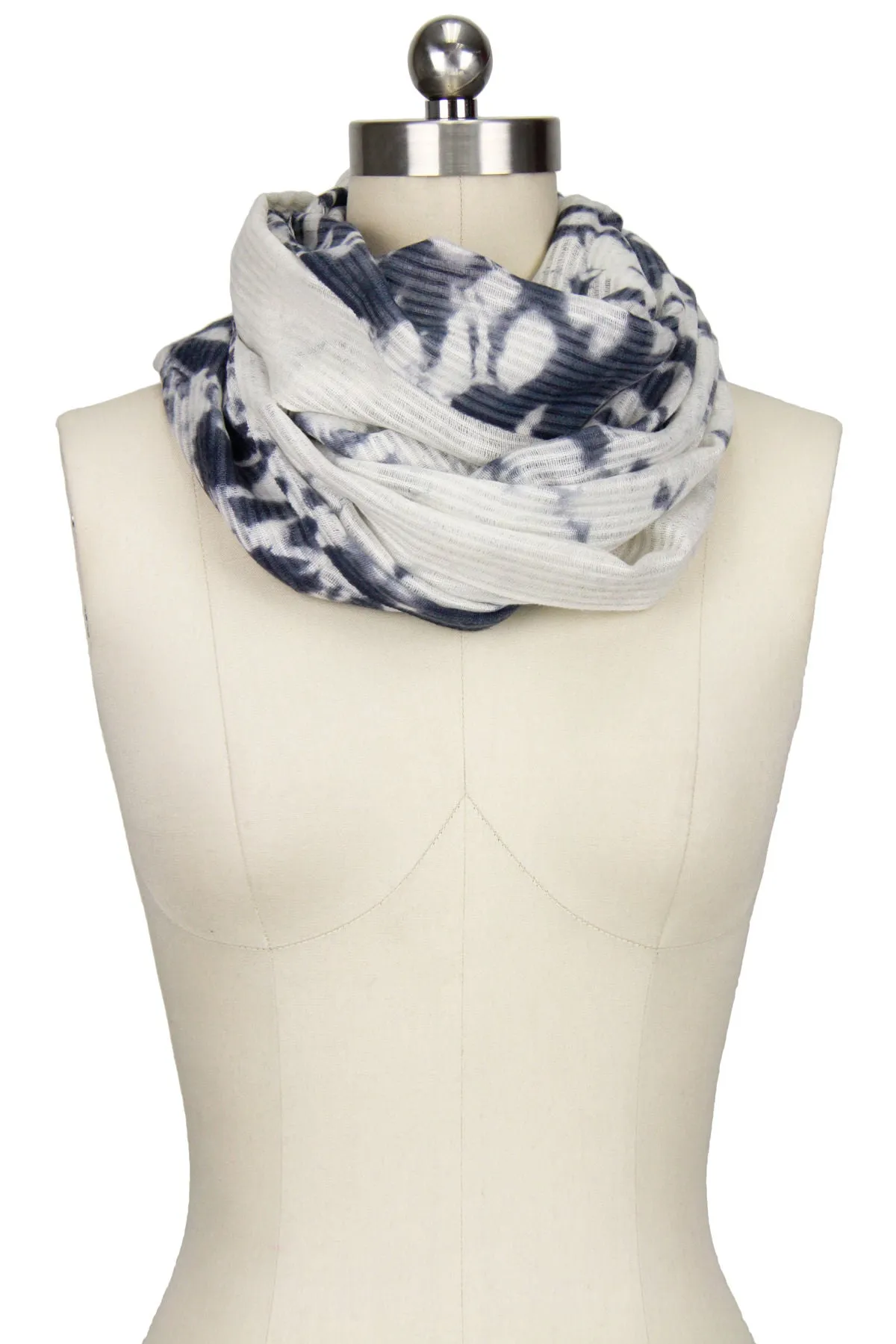 Splatter Blend Ribbed Scarf