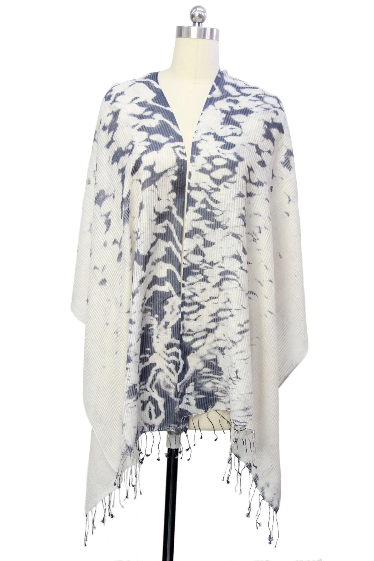 Splatter Blend Ribbed Scarf