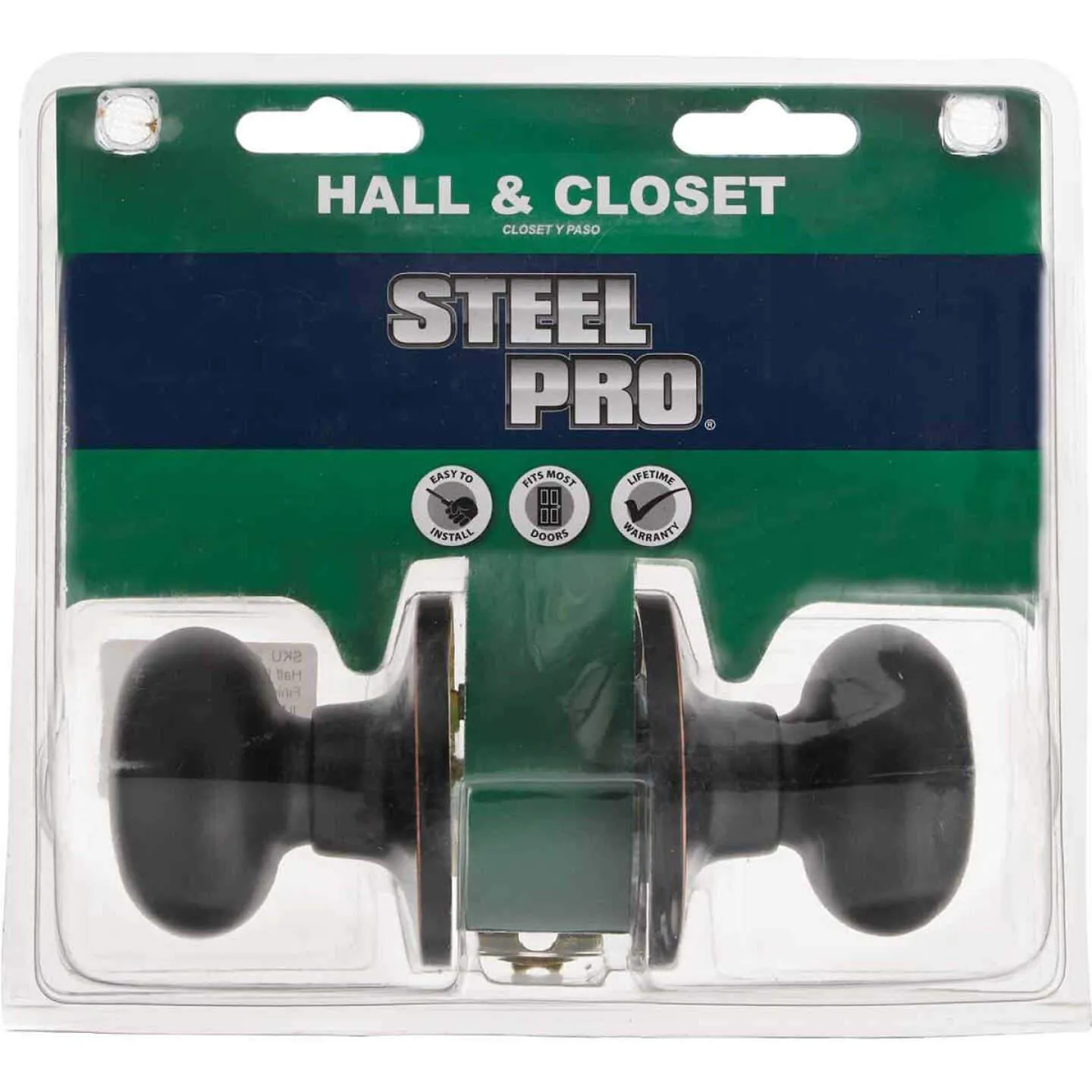 STEEL PRO HALL & CLOSET 1/2 ROUND STYLE