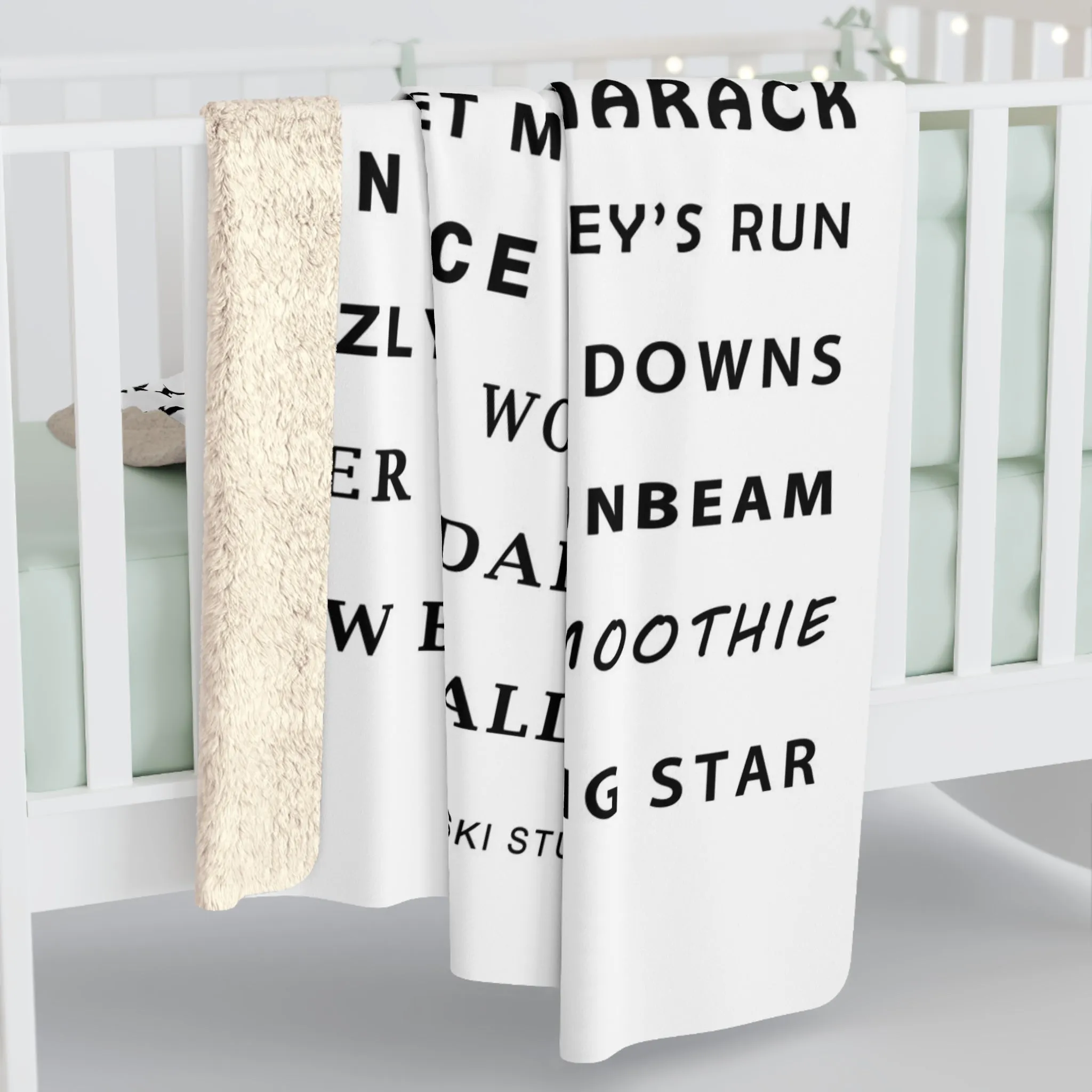 Stratton, Vermont - Fleece Blanket