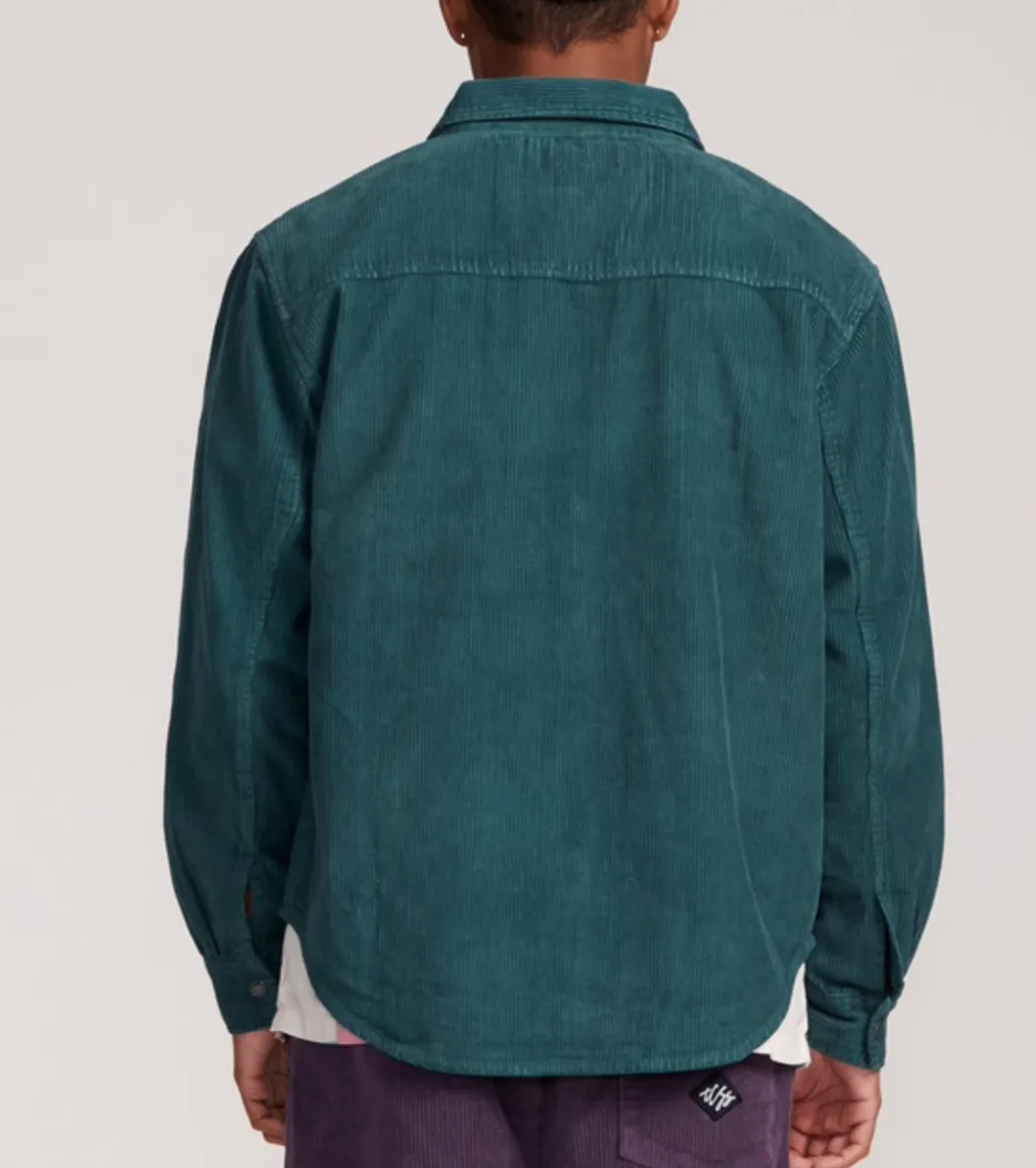 SURFACE LONG SLEEVE OVERSHIRT - OCEAN