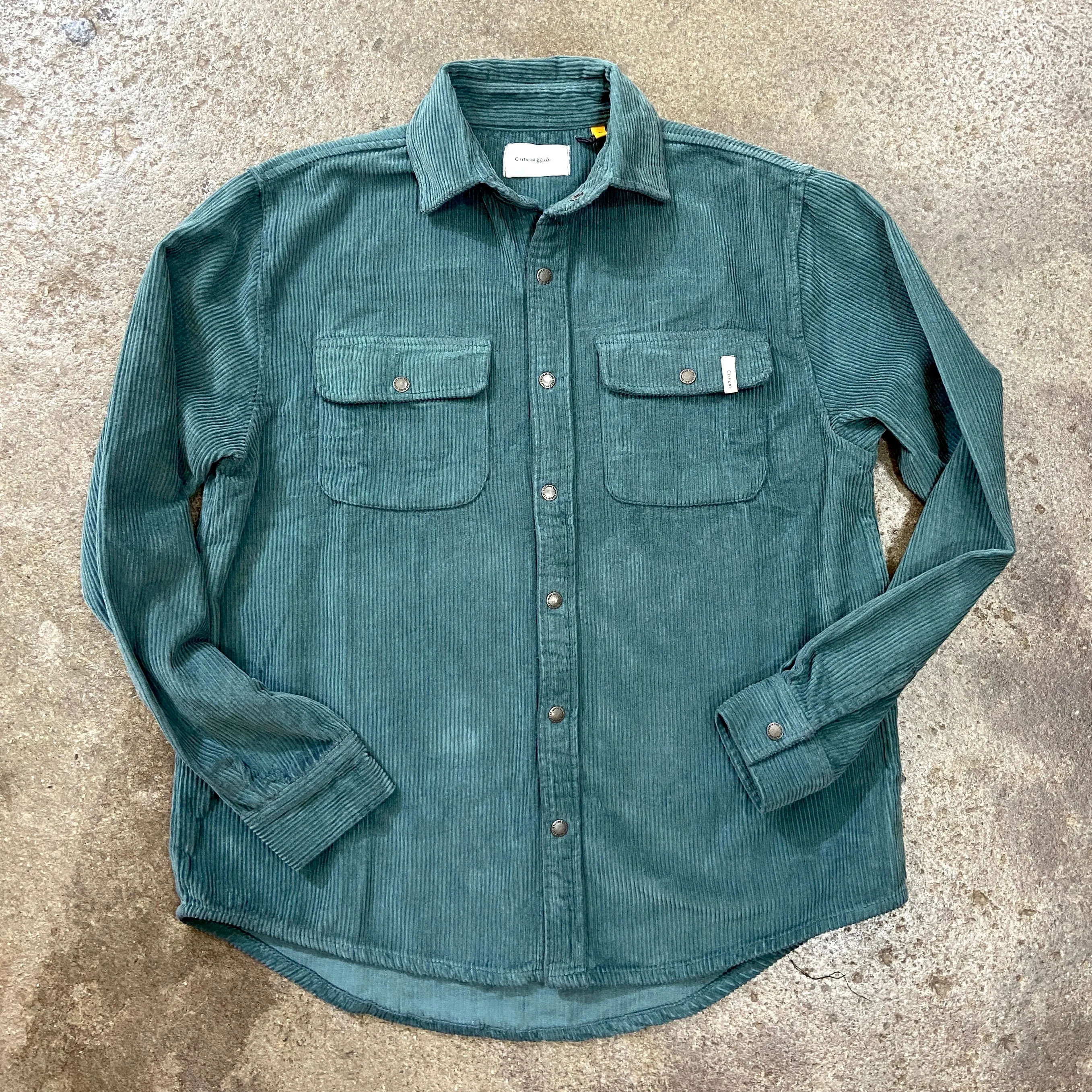 SURFACE LONG SLEEVE OVERSHIRT - OCEAN