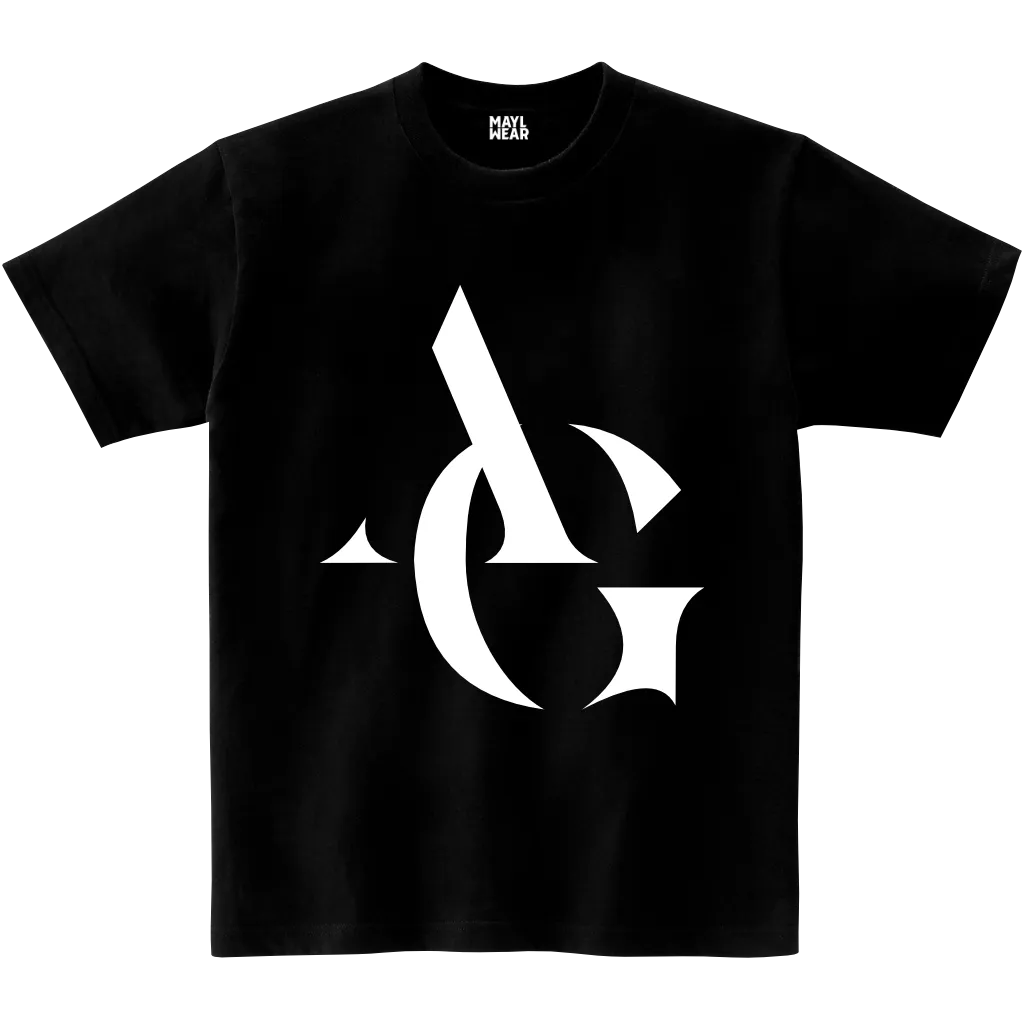 T-shirt, Personalized Initials Letter