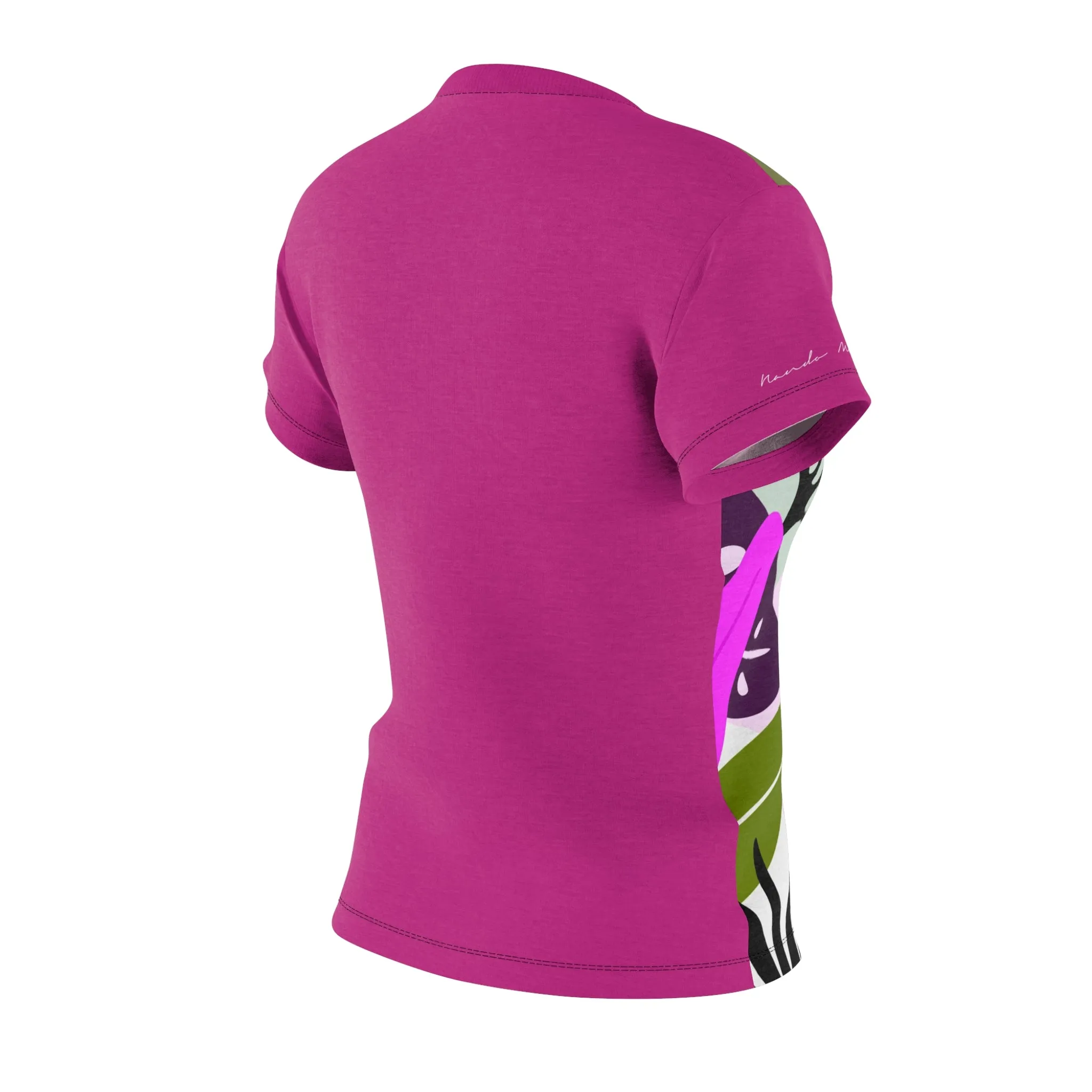 T-Shirt, Pink Foliage