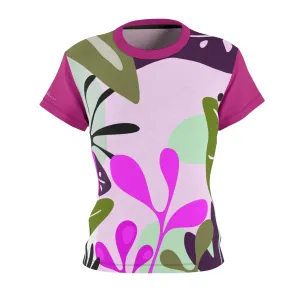 T-Shirt, Pink Foliage