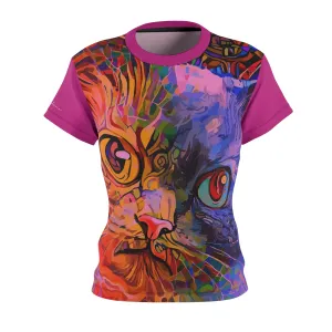 T-Shirt, Pink Moon Kitty
