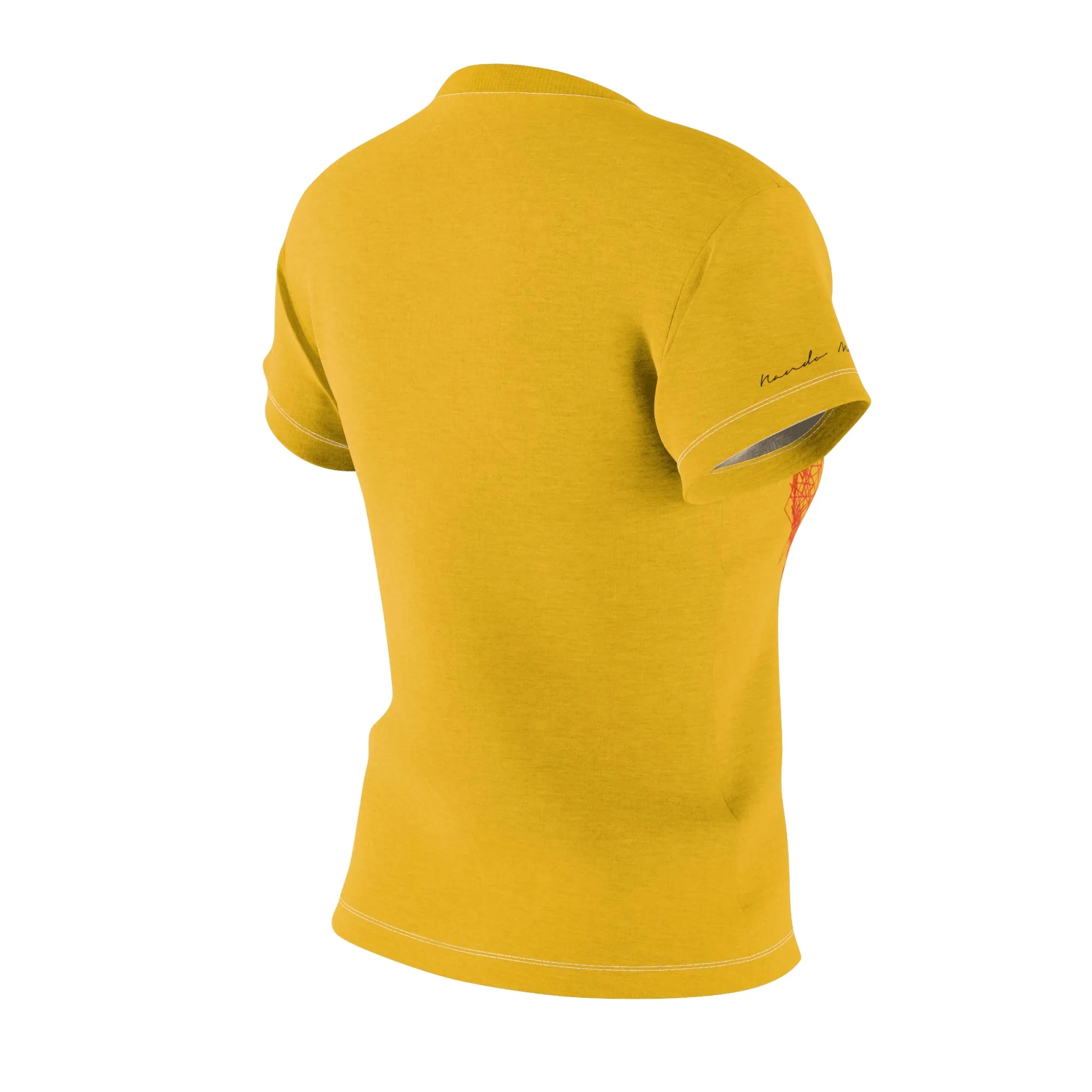 T-Shirt, Yellow African Queen
