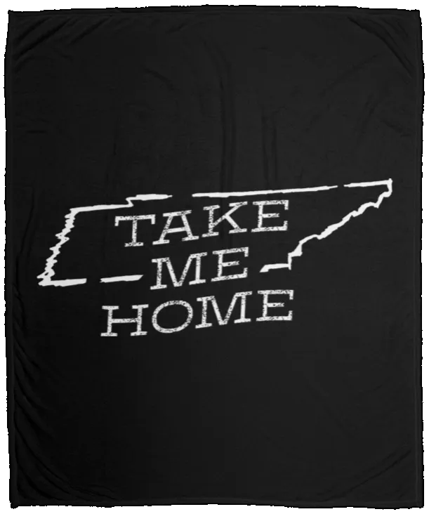 Take Me Home Tennessee (White) - Plush Fleece Blanket (50x60)