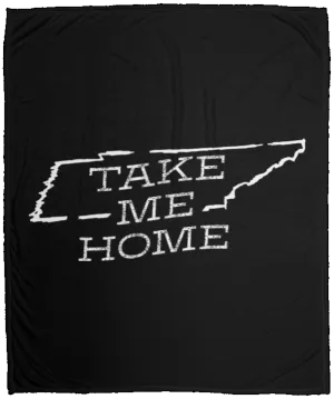 Take Me Home Tennessee (White) - Plush Fleece Blanket (50x60)