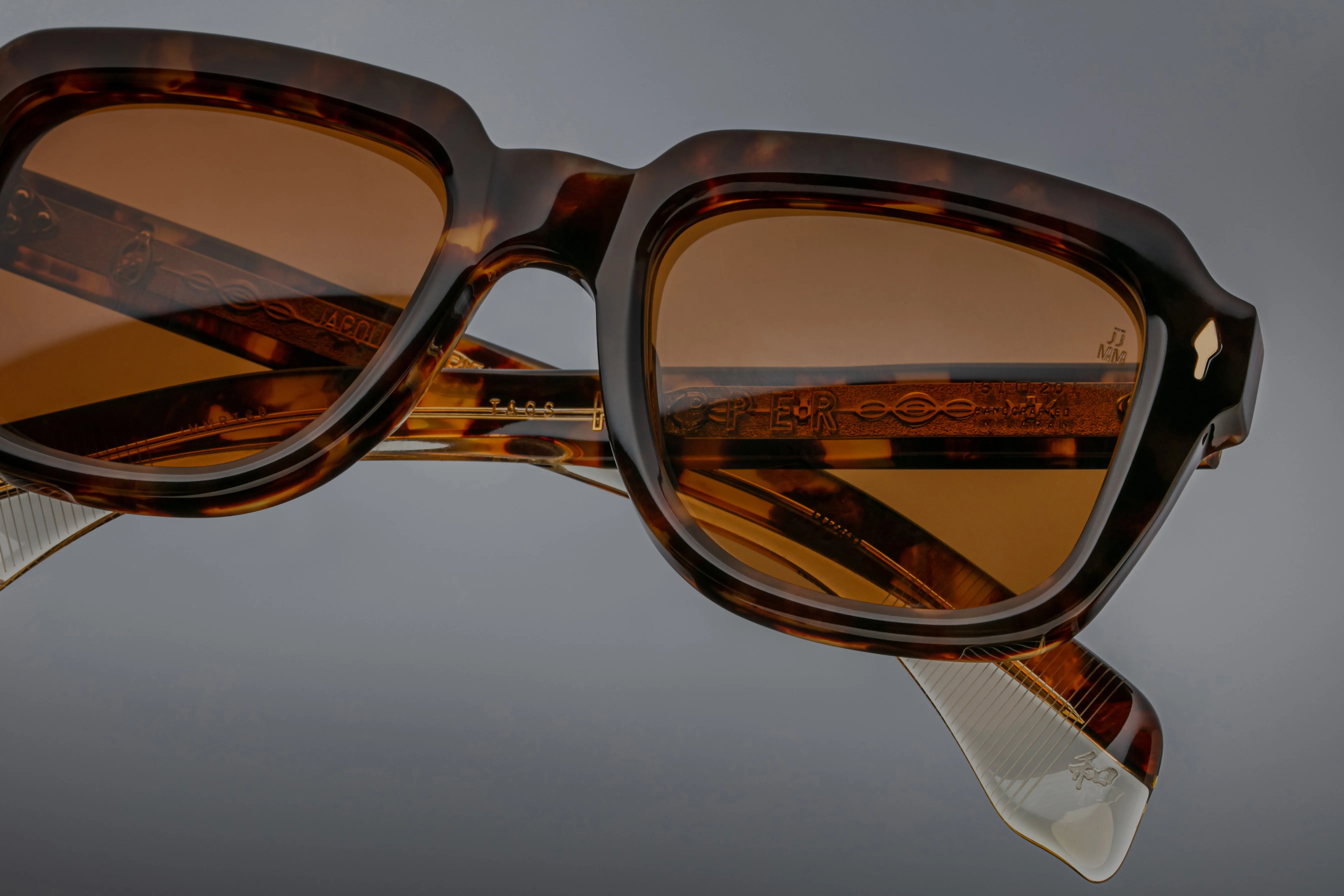 TAOS HOPPER-Havana 6 / Golden Amber Glass / Dark Gold