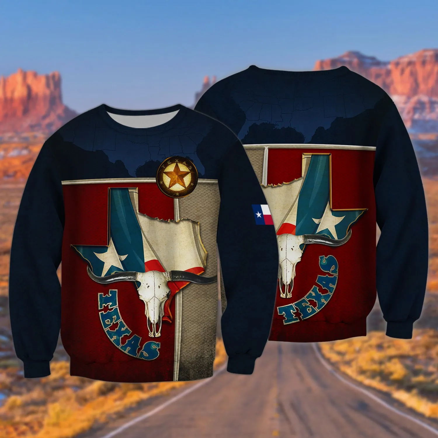 Texas 3D Full Print 02