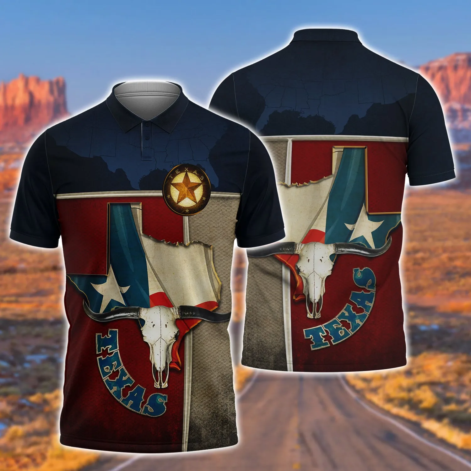 Texas 3D Full Print 02