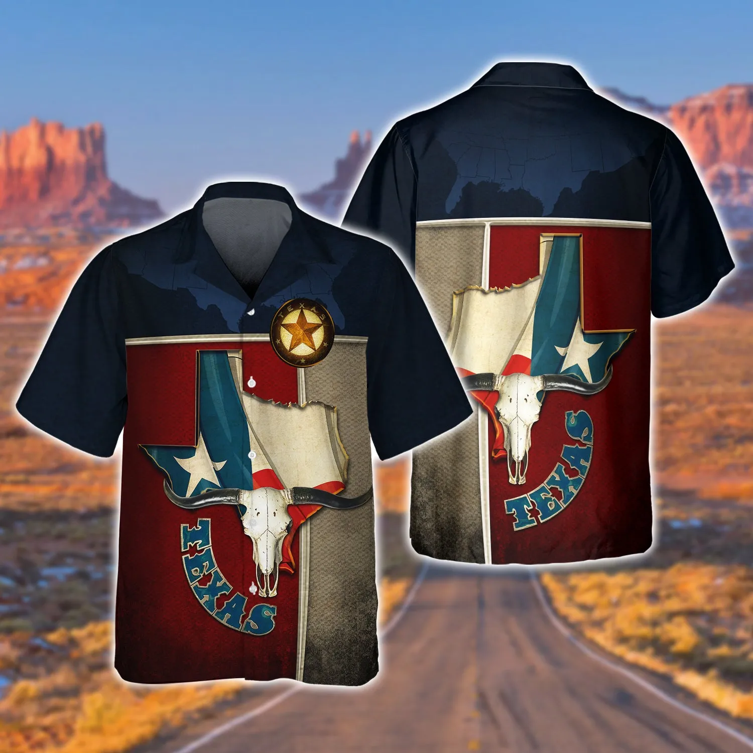 Texas 3D Full Print 02