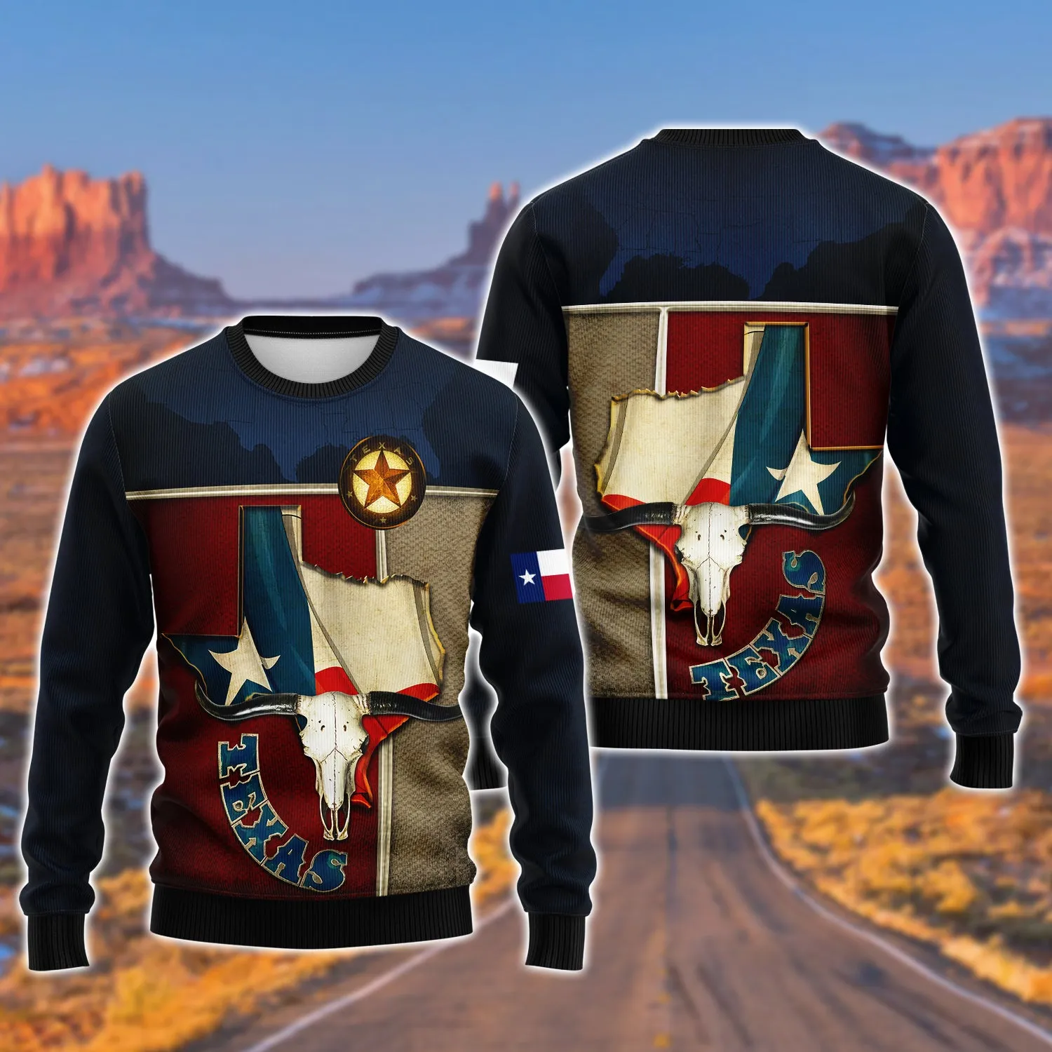 Texas 3D Full Print 02