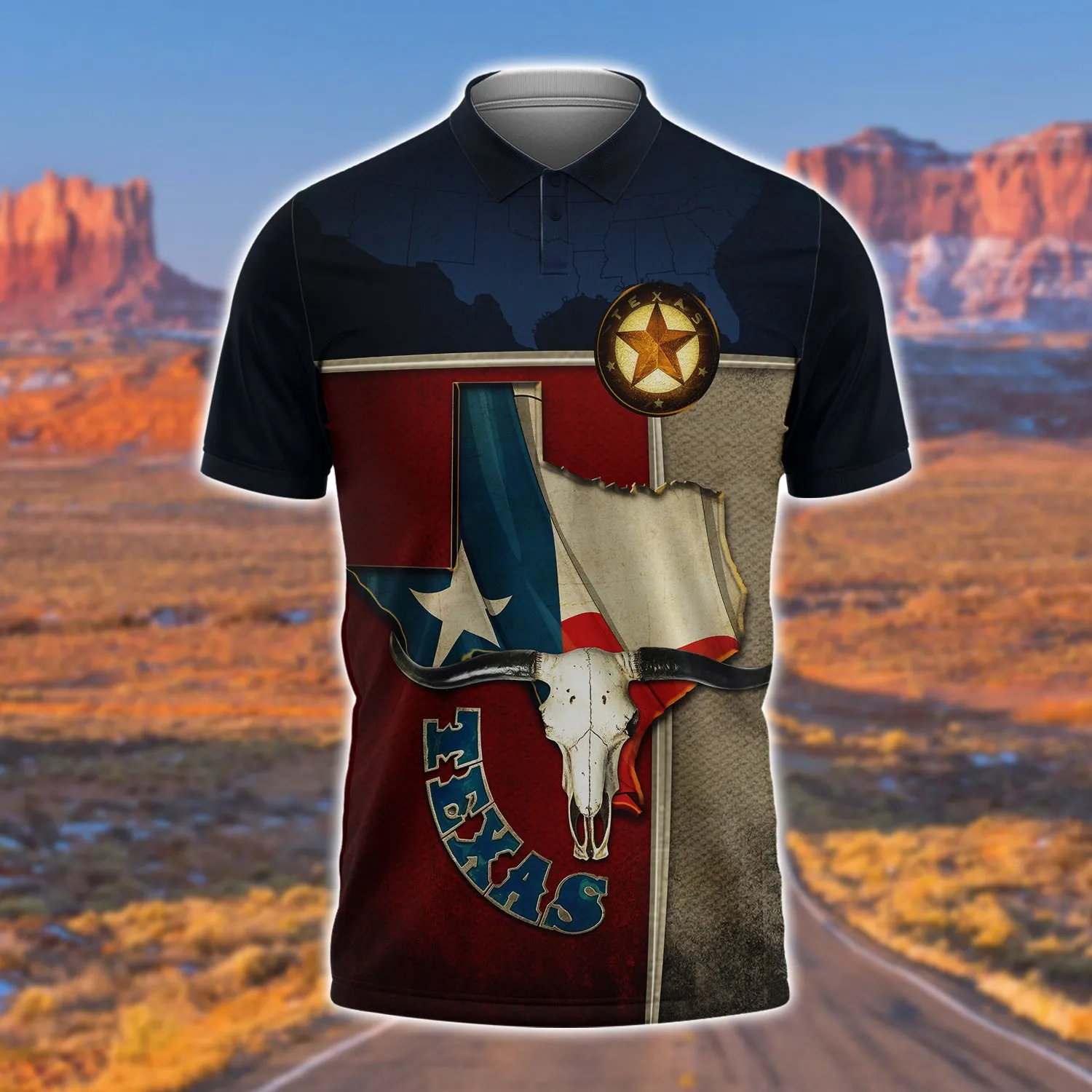 Texas 3D Full Print 02