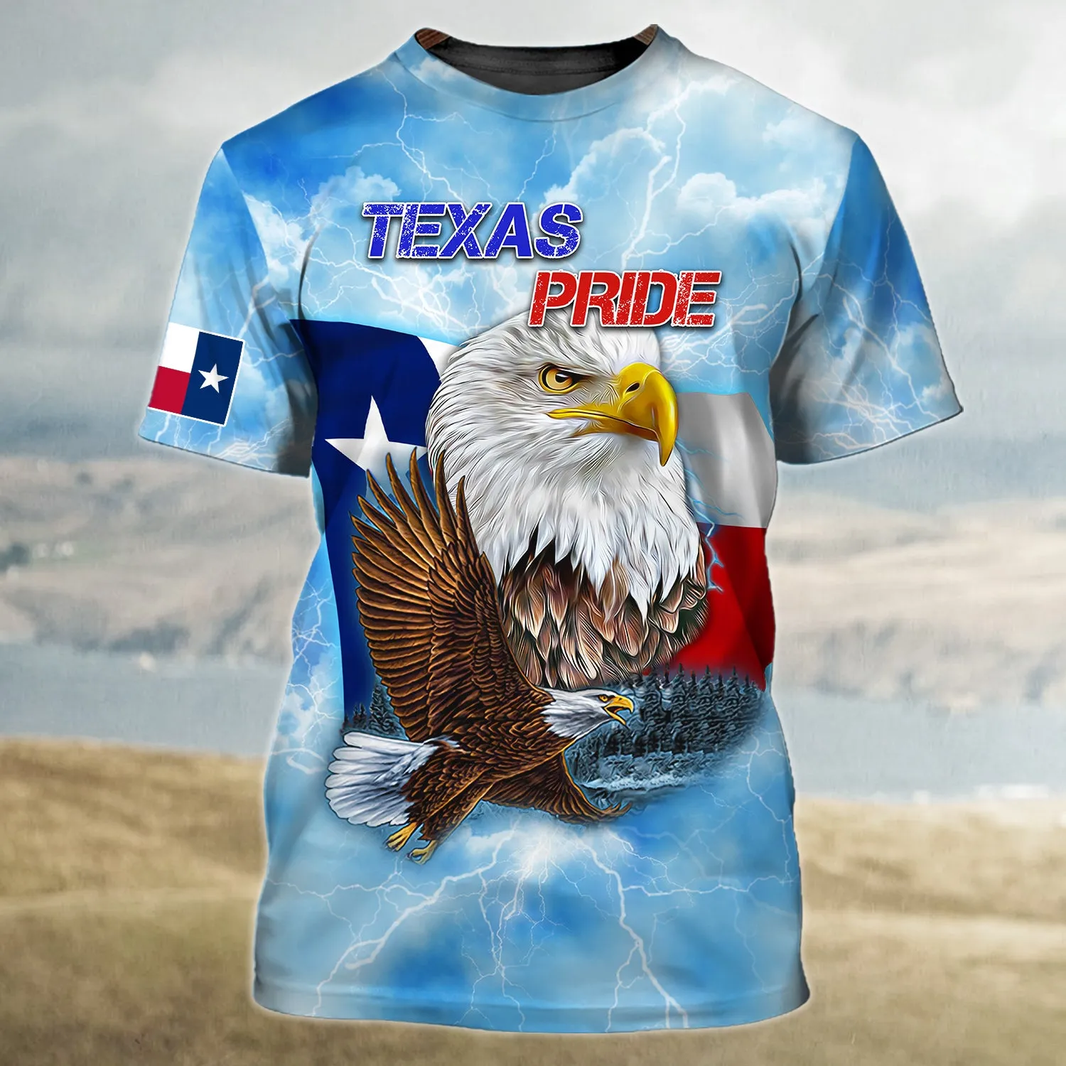 Texas Pride 3D Full Print