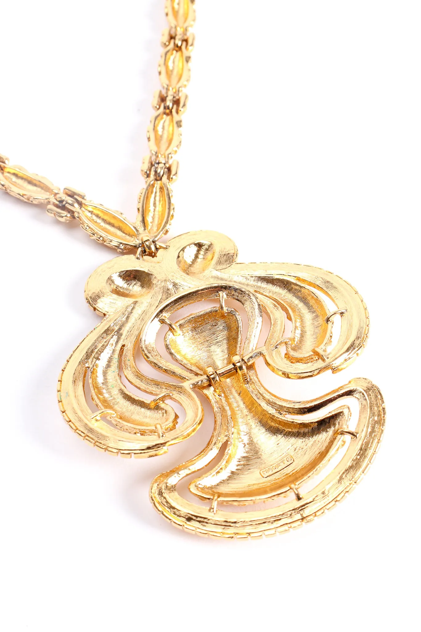 Textured Paisley Door Knocker Pendant