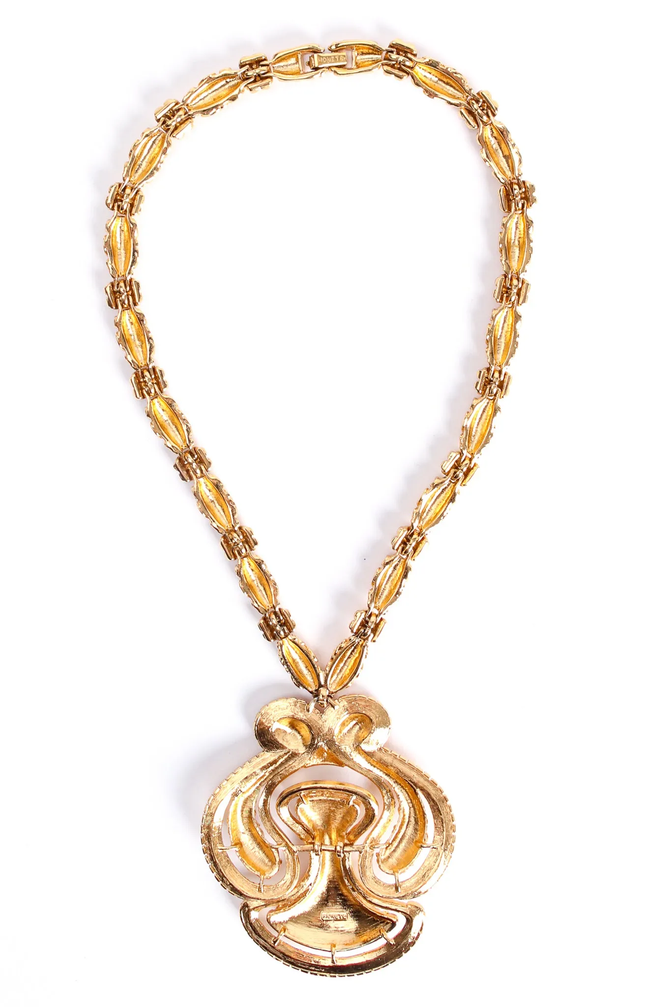 Textured Paisley Door Knocker Pendant