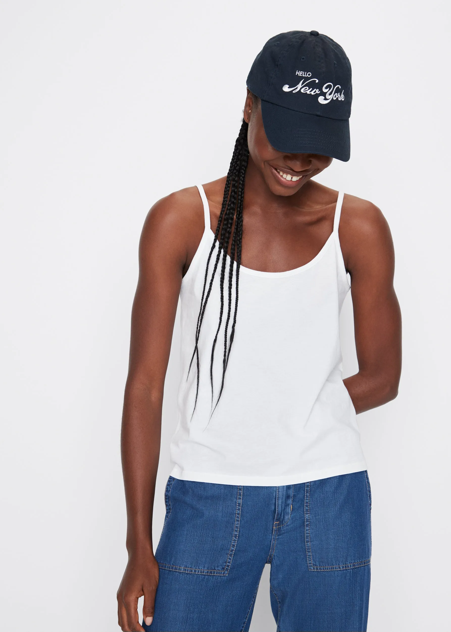 The Hello New York Kap - Navy