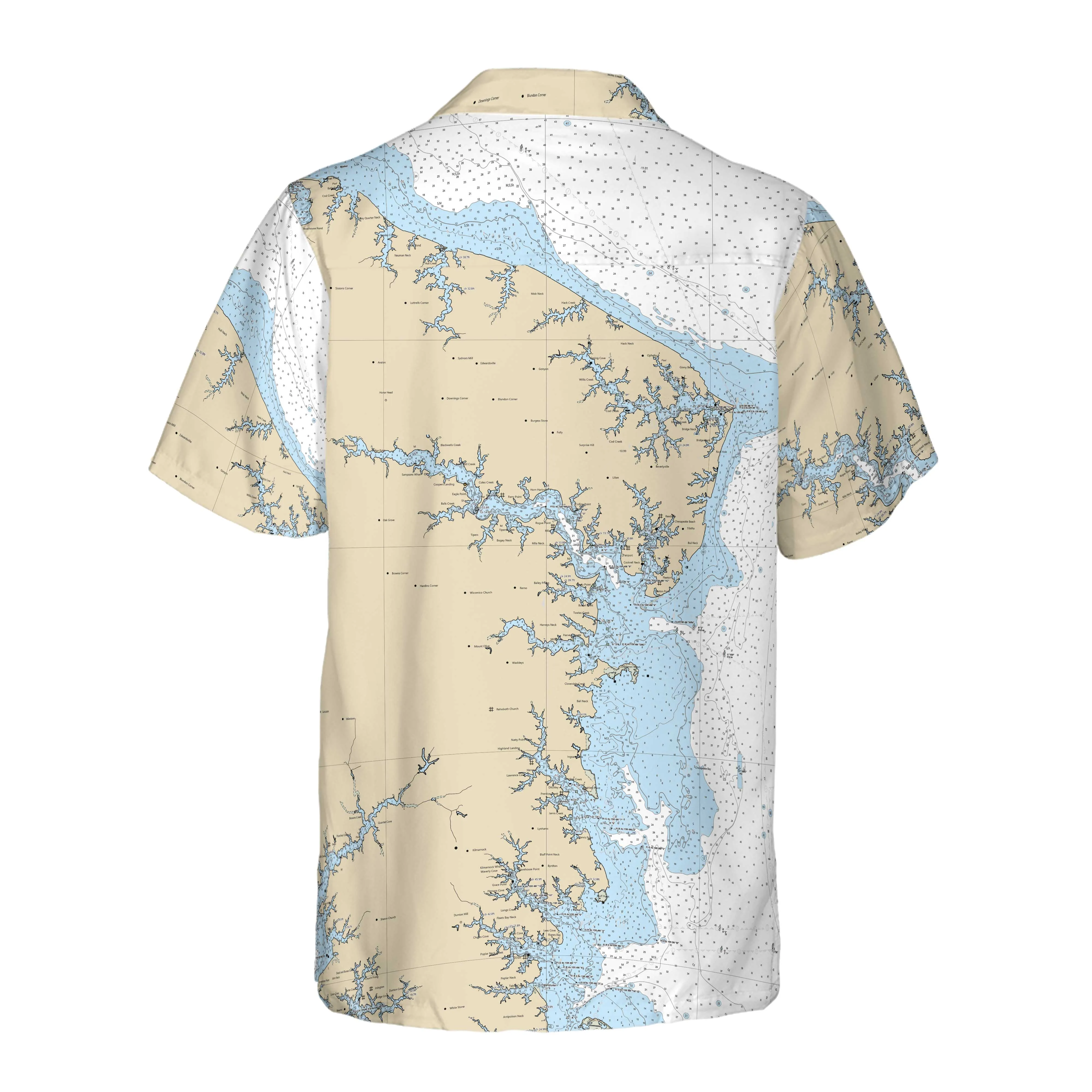 The Northumberland Virginia Coconut Button Camp Shirt