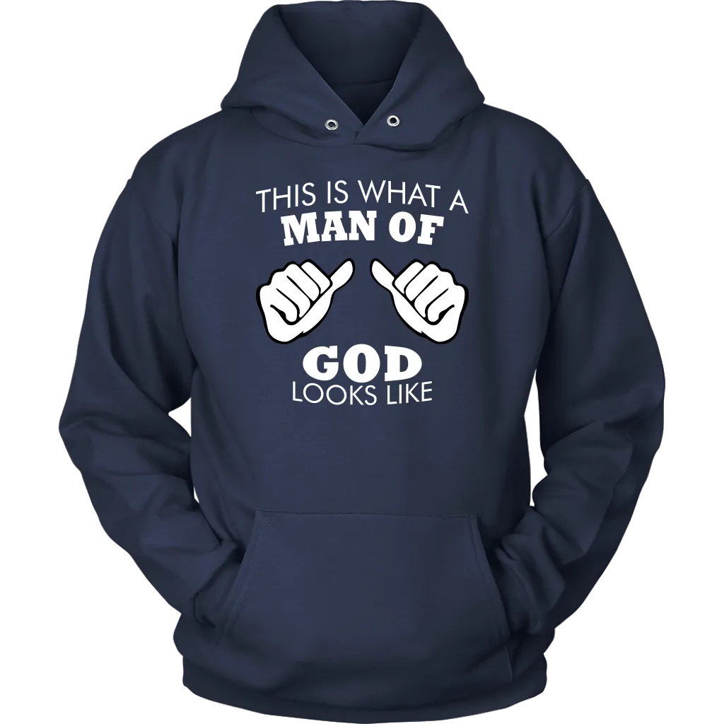 This Is What A Man of God Looks Like Unisex Hoodie Part 2