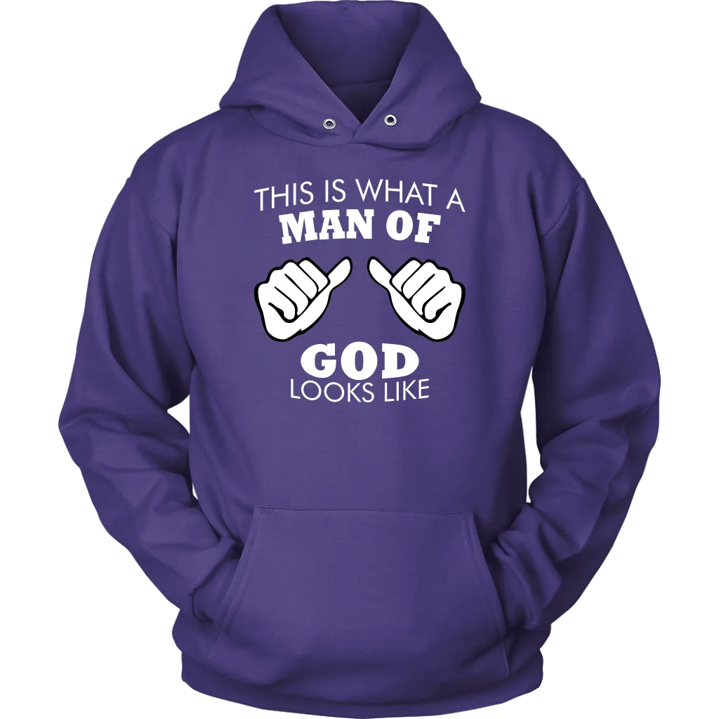 This Is What A Man of God Looks Like Unisex Hoodie Part 2