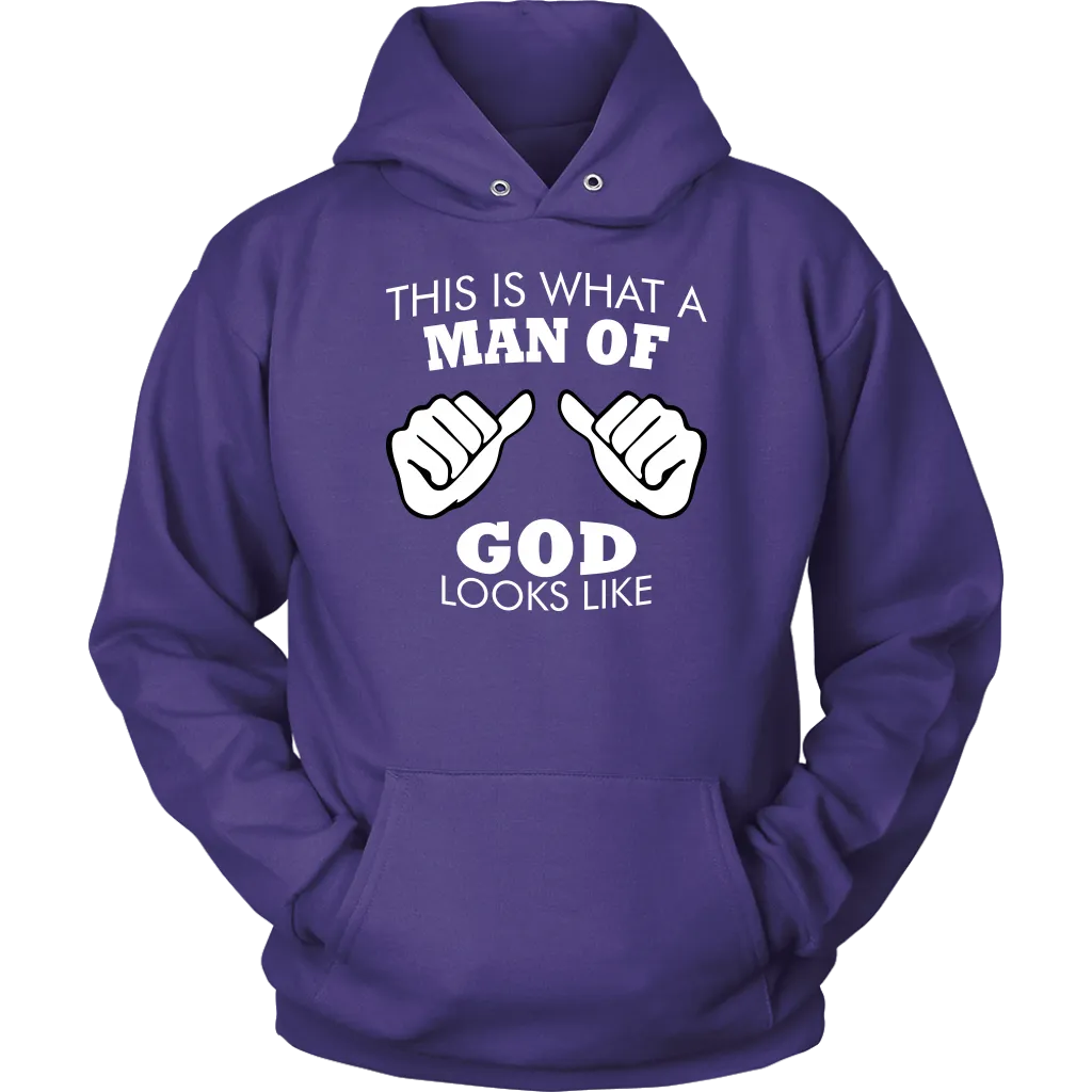 This Is What A Man of God Looks Like Unisex Hoodie Part 2