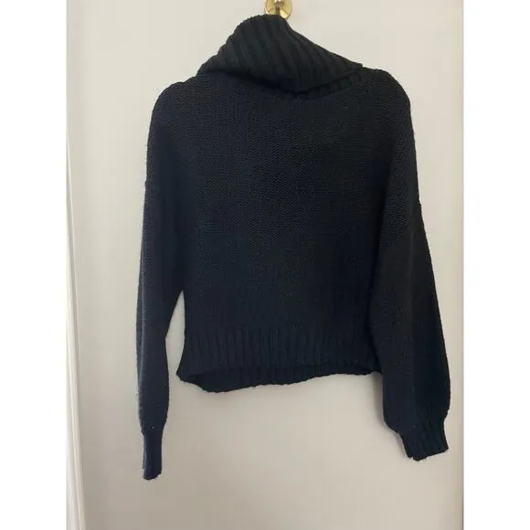 Toad &amp; Co Woodstock Cardigan Sweater Organic Cotton Blue Pointelle Size XS