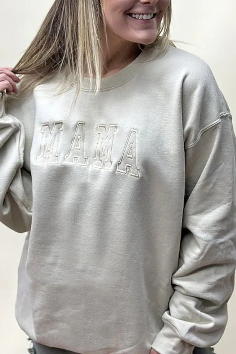 Tone On Tone Mama Unisex NuBlend Crew Sweatshirt