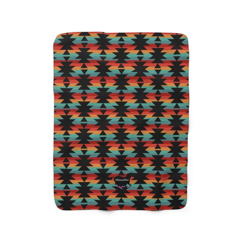 'Tucson' Sherpa Fleece Blanket