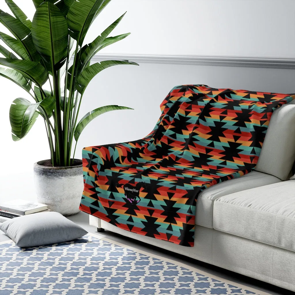 'Tucson' Sherpa Fleece Blanket