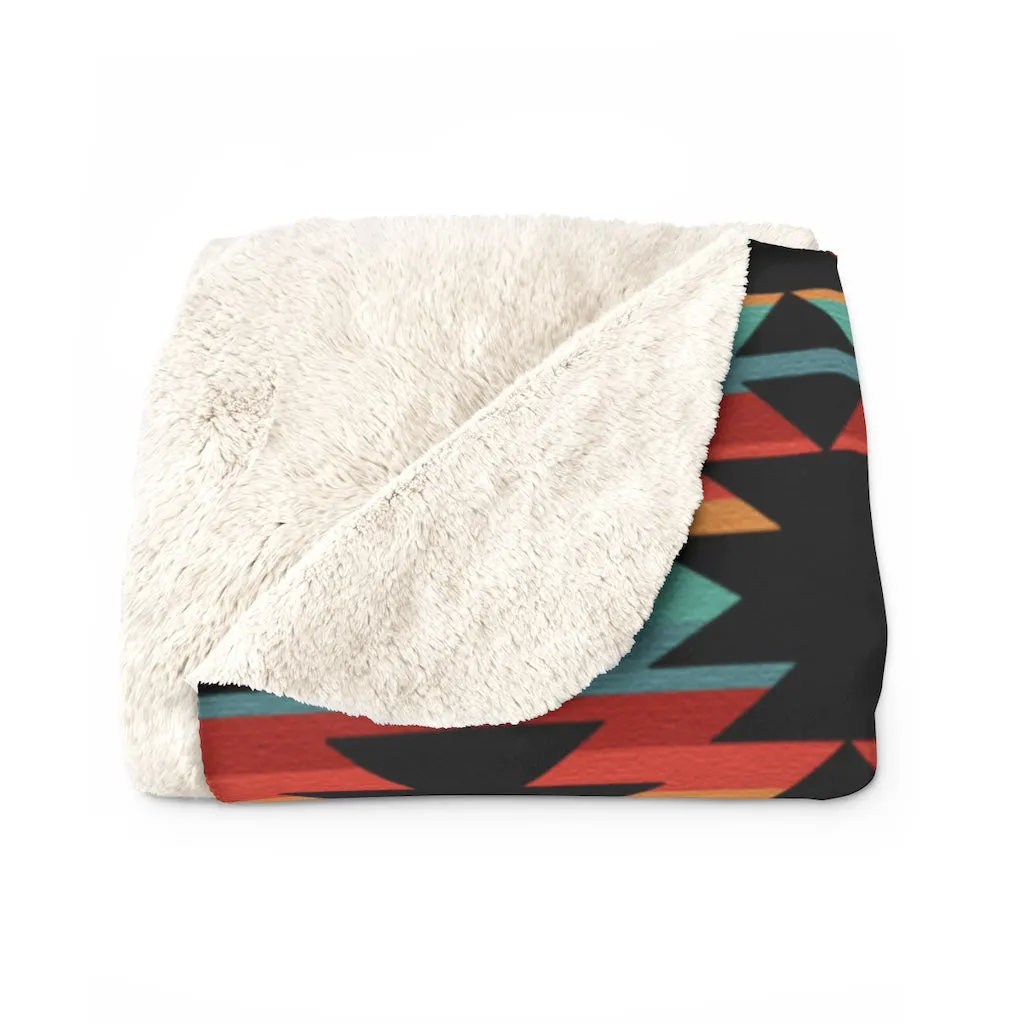 'Tucson' Sherpa Fleece Blanket