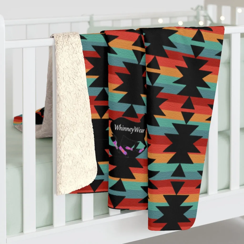 'Tucson' Sherpa Fleece Blanket