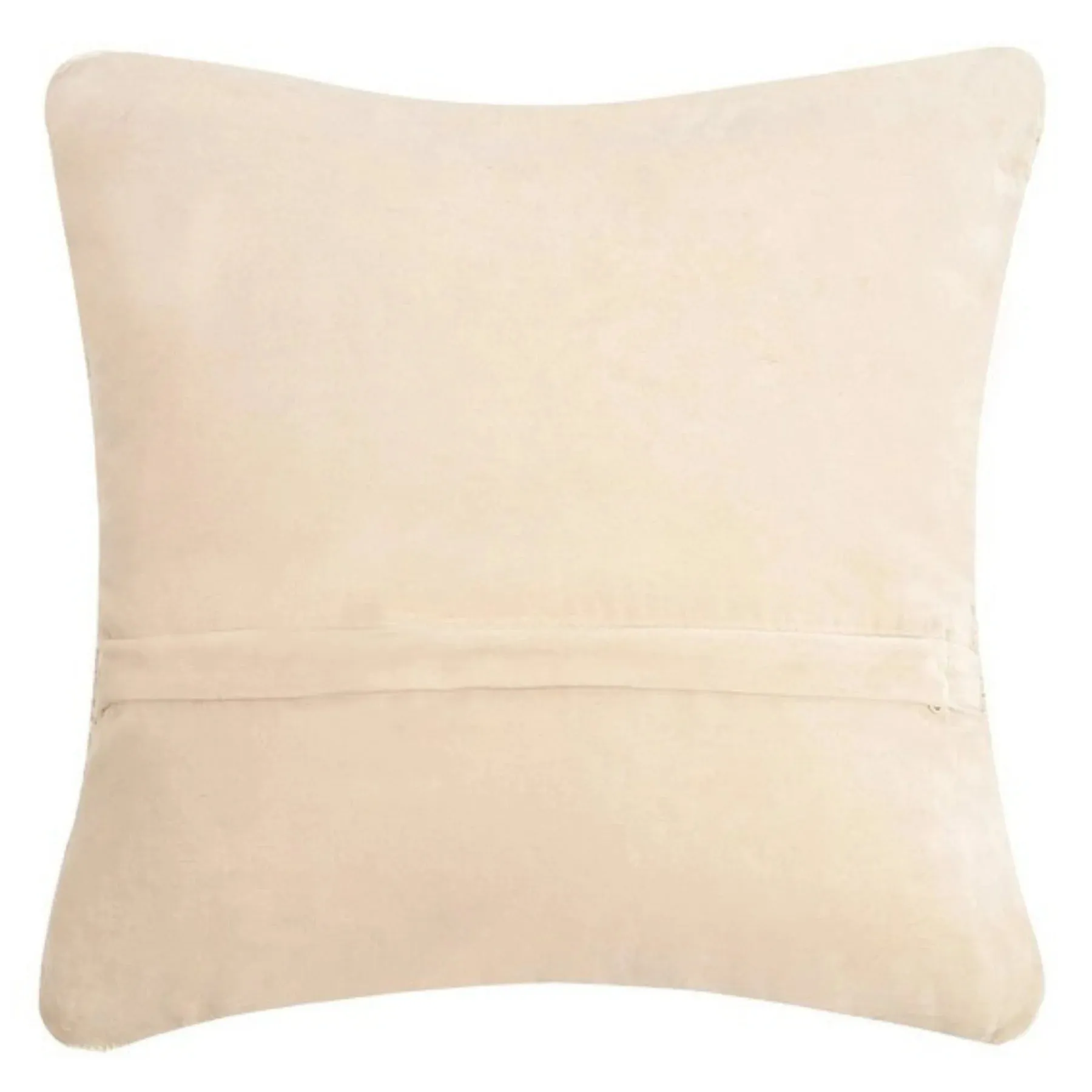 Tulips Floral Square Wool Hook Pillow