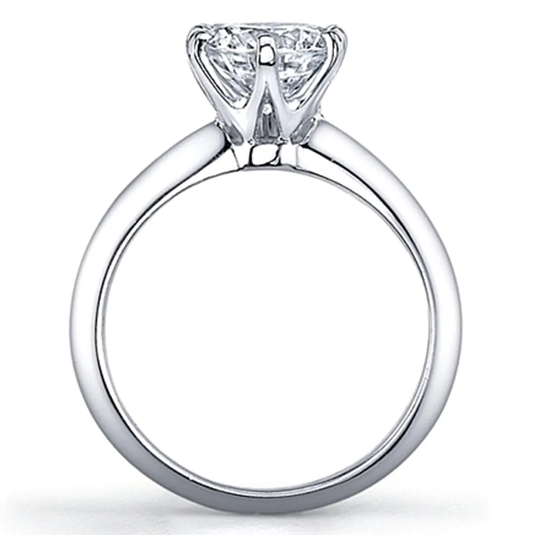 Vatche Six Prong Diamond Engagement Ring