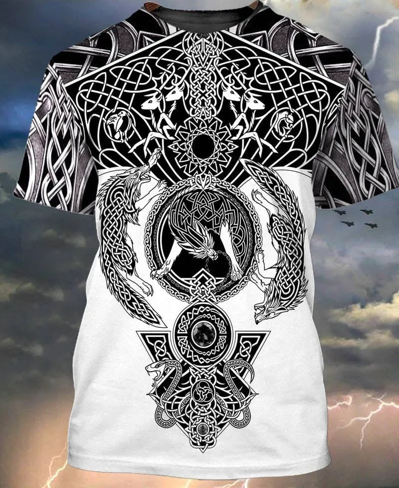 Viking Tattoo Allover Print