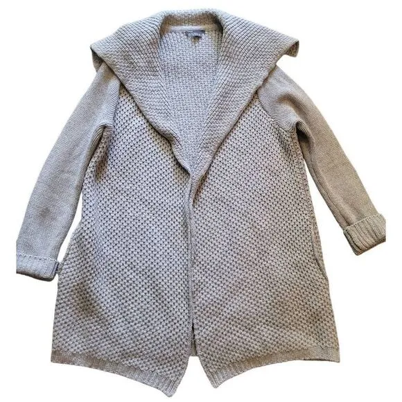 Vince Cardigan Sweater Women's Small Open Yak Wool Cozy Warm Knit