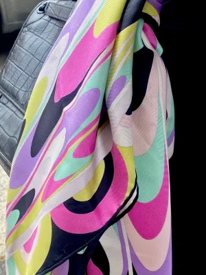 Vintage: Emillio Pucci Silk Printed Scarf