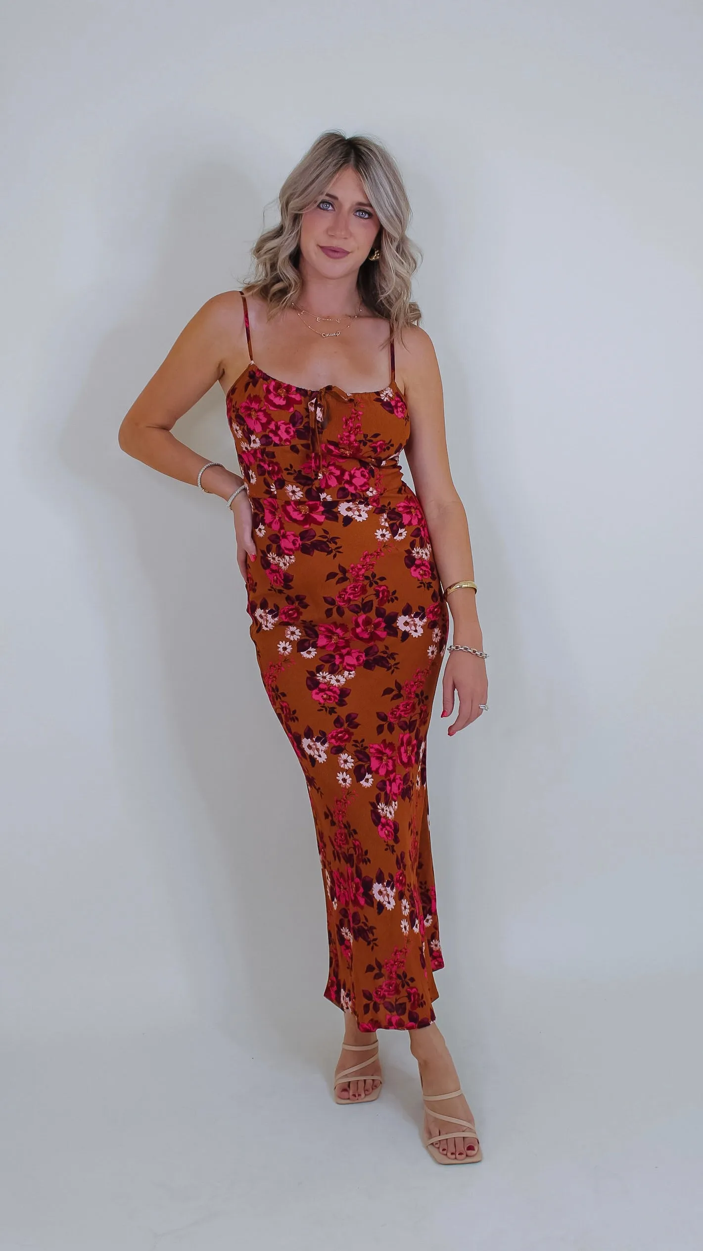 Vintage Garden Maxi Dress