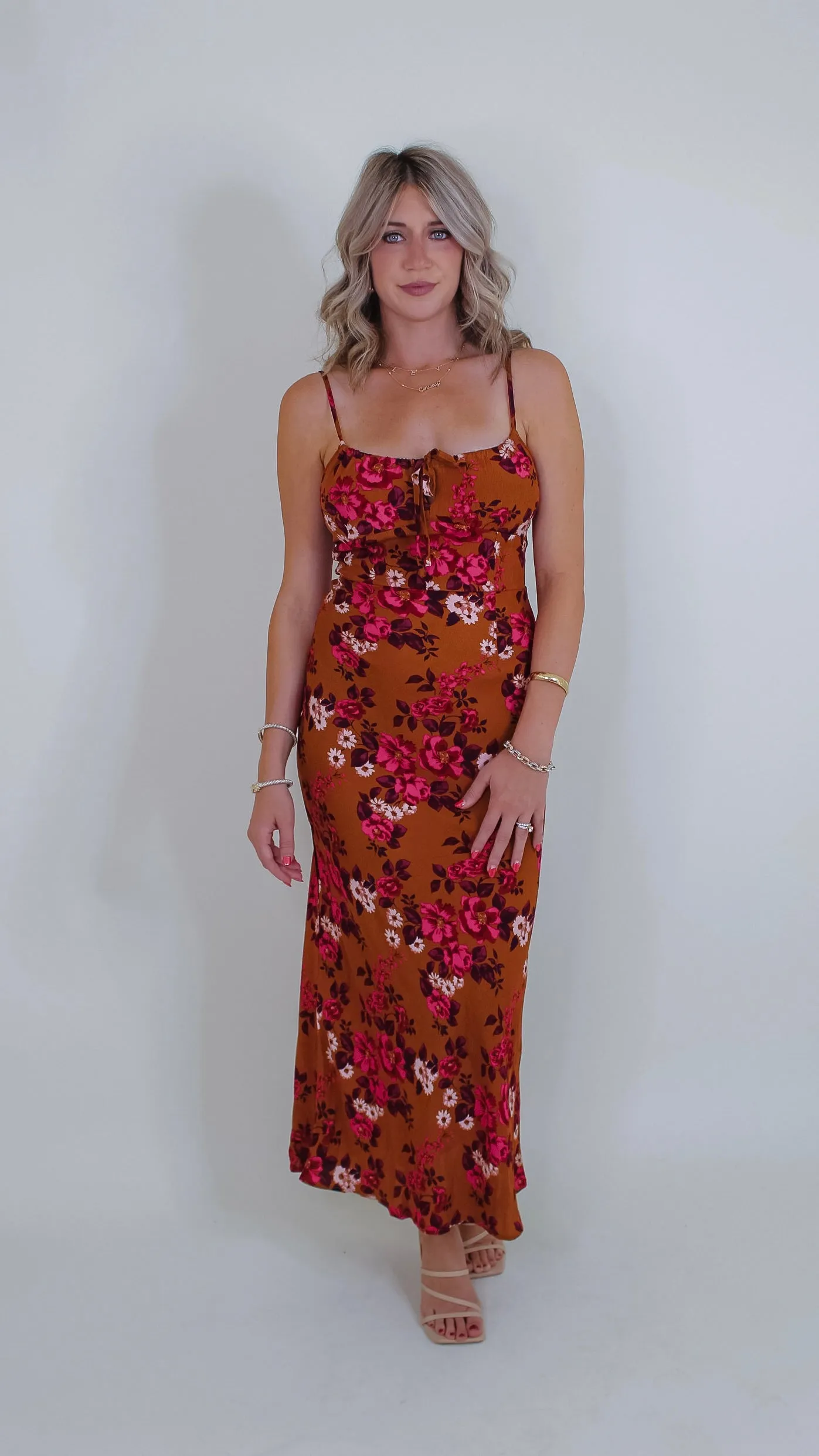 Vintage Garden Maxi Dress