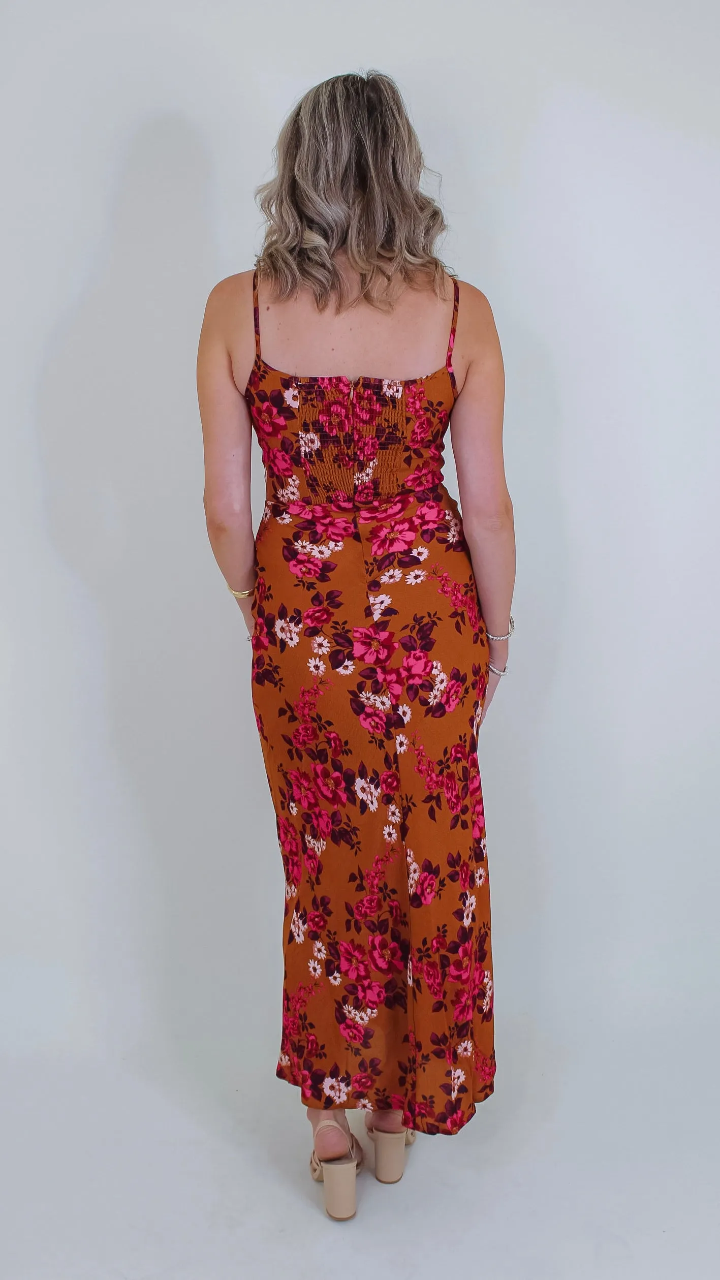 Vintage Garden Maxi Dress