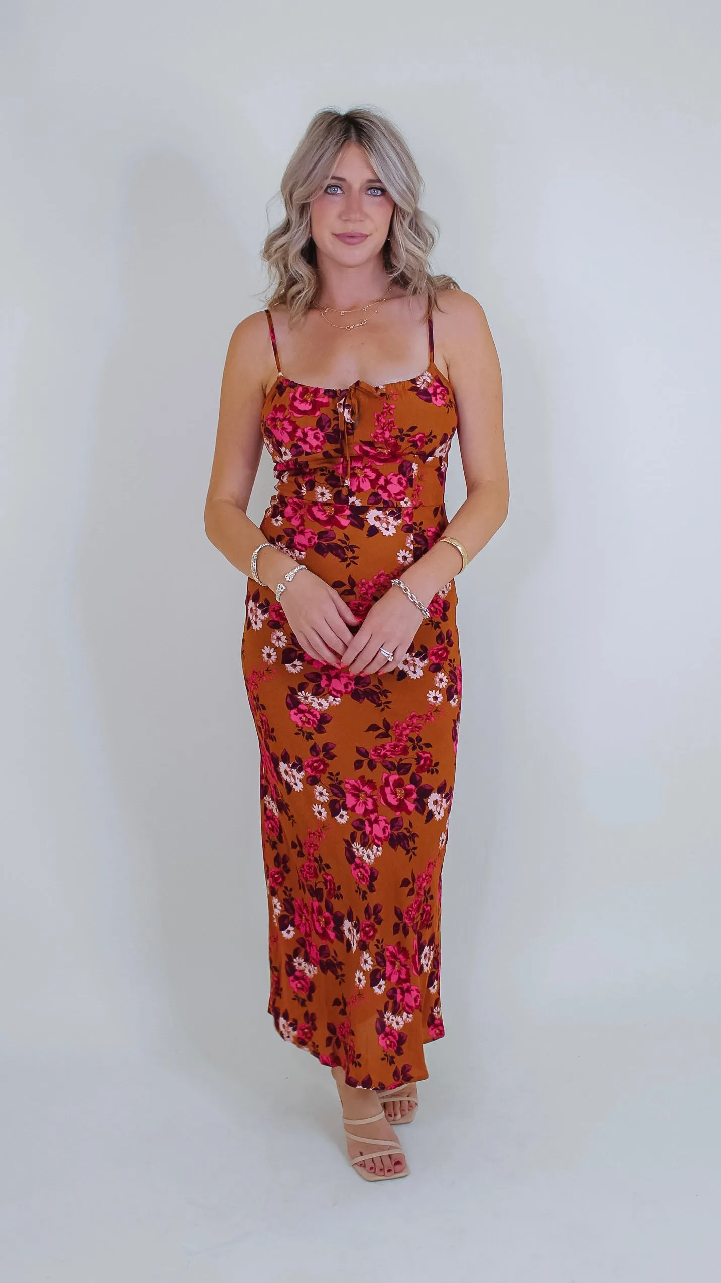 Vintage Garden Maxi Dress