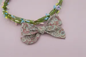 Vintage paisley Elloise Bow 4inch - HOPE SS3